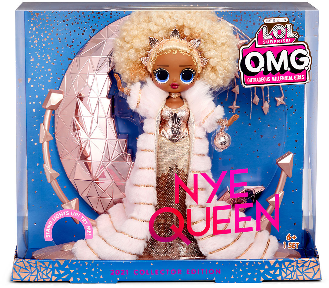 LОЛ Святкова Леді 2021 LOL Surprise Holiday OMG Collector NYE Queen 576518