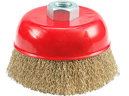Щітка дротяна крацовка для КШМ 75 мм Vorel 06970