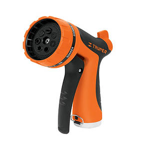 Пістолет садовий для поливу, Профі, різнорежимний, пластикова основа, ручка попереду