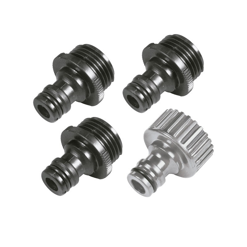 Набір з"єднувачів садових, пластик 3/4", фото 1