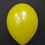 Латексна кулька пастель жовтий темний 10" / 03 / 26см Yellow Gemar, фото 2