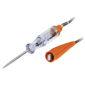 Тестер, голка 2,0 мм; 200мм з зажимом 12V