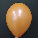 Латексна кулька пастель оранжевий 10 "/ 04 / 26см Orange Gemar, фото 2