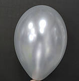 Латексна кулька металік перламутровий 10"/ 28 / 26 см Pearl Gemar, фото 2