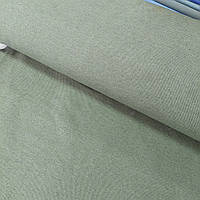 Брезентовая ткань СКПВ водоотталкивающая, цвет серо-зеленый, ширина 90 см