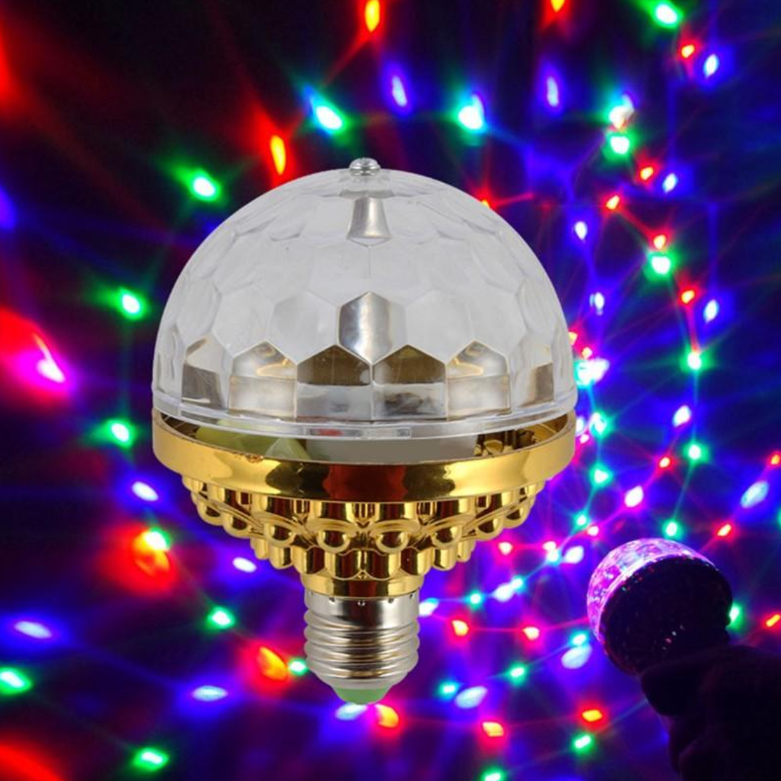 Світлодіодна диско лампа E27 RD-7212 довговічна - зображення 2