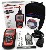 Автомобильный диагностический сканер Konnwei OBDII/EOBD scanner KW 808