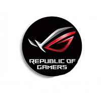 Наклейка для вентилятора відеокарти ASUS Republic Of Gamers ROG 30x30mm