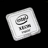 Наклейка Intel Xeon inside Silver Chrome (metal)