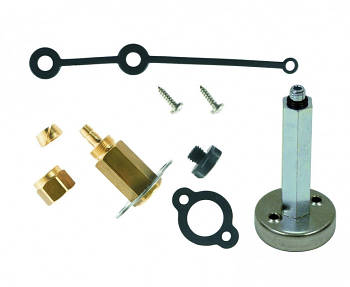 Заправний клапан під трубку ПВХ з довгим адаптером MVAT3306ТР