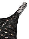 Трусики м'ятні з камінням Victoria's Secret Very Sexy Rhinestone Shine Strap Brazilian Panty, фото 3