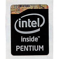 Наклейка Intel Pentium 4-го покоління black