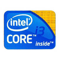 Наклейка intel core i3 old gen blue