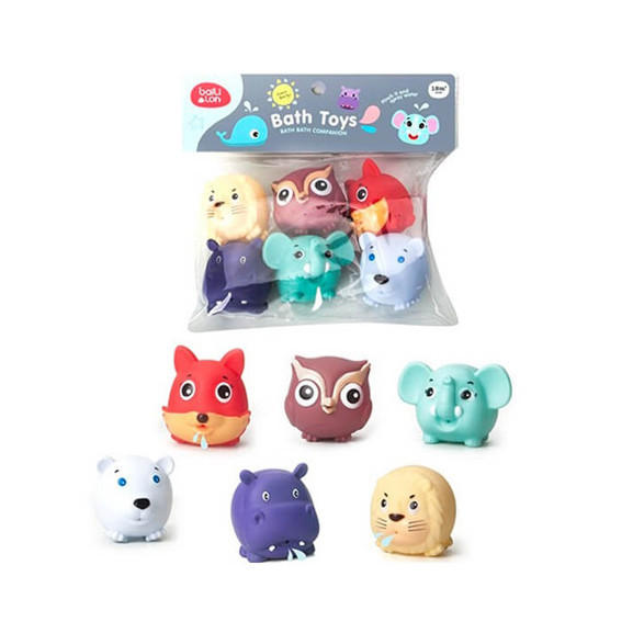 Набір іграшок для купання фігурки тварин Bambi, Y8619