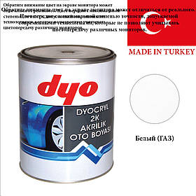 Фарба акрилова Dyo Білий газ 1l