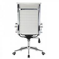 Кресло офисное Алабама Н высокая спинка белое - фото 3 - id-p473922017