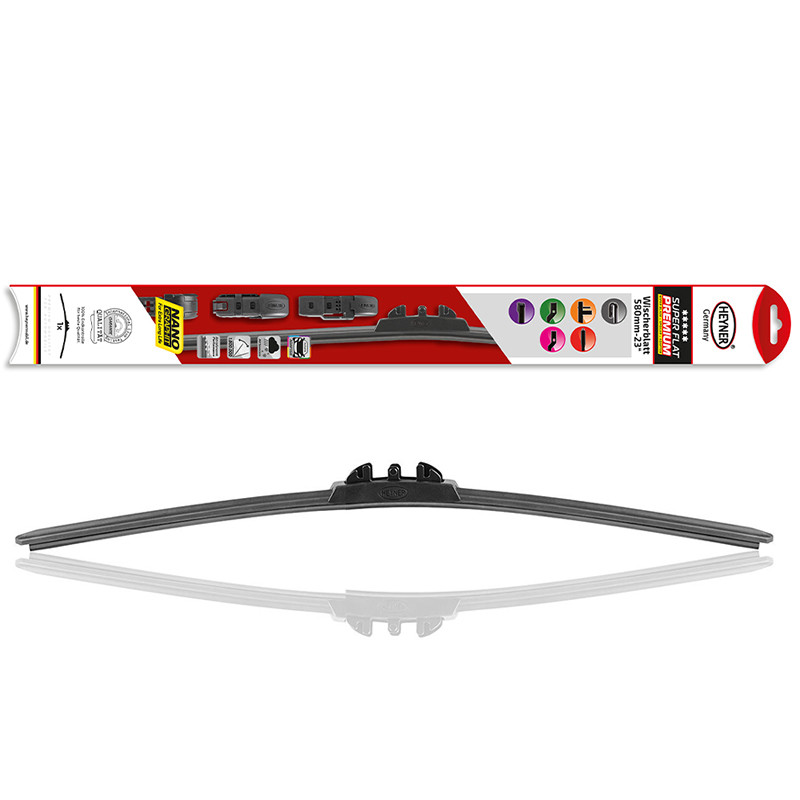 Щітка склоочисника (двірник) Heyner Super Flat Premium 580mm, безкаркасні, 283000