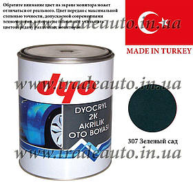 Фарба акрилова Dyo 307 Зелений сад 1l