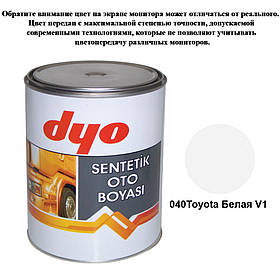 Фарба алкідна (синтетична) Dyo Toyota 040V1 Білий 1l