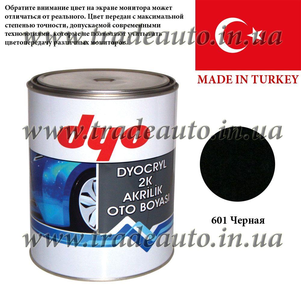 Фарба акрилова Dyo 601 Чорний 1l