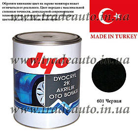 Фарба акрилова Dyo 601 Чорний 1l