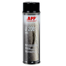 Антигравий APP аерозоль, U200 UBS, чорний, 500ml, 050204