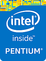 Наклейка Intel Pentium 4-го покоління blue