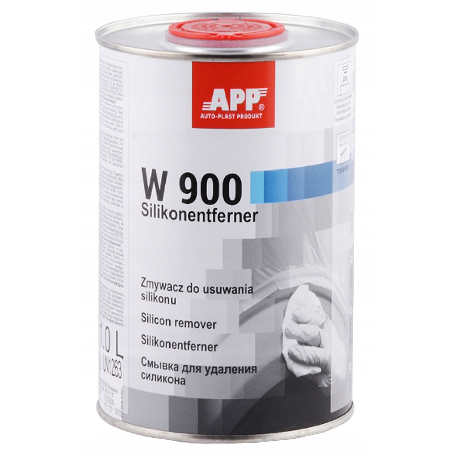 Змивка для видалення силікону (знежирювачах) W 900, APP, 1l, 030150