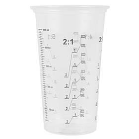 Стакан мірний для змішування фарб і лаку "Cup Eco 500", APP, 500ml, уп.-50шт, 250700