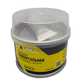 Шпаклівка універсальна, з затверджувачем, Polfill, 500g