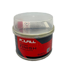 Шпаклівка фінішна, з затверджувачем, Polfill, 500g
