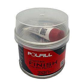 Шпаклівка фінішна, з затверджувачем, Polfill, 200g
