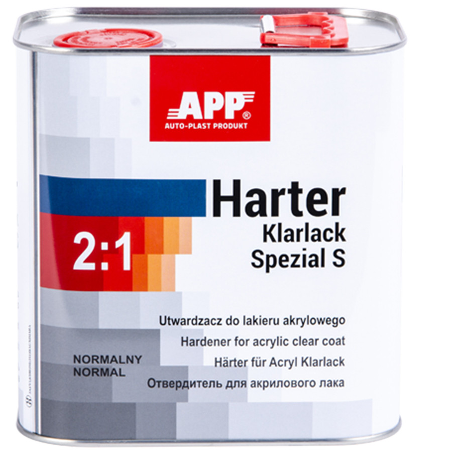 Затверджувач до акрилового лаку Klarlack Spezial S 2:1, APP, 2,5 l, 020318