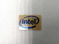 Наклейка Intel logo (blue) 2,6x1,1cm