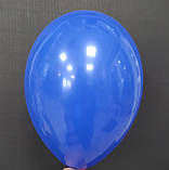 Латексна кулька пастель синій темний 10" /46/ 26см Blue Gemar, фото 2