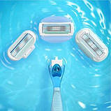 Жіночий бритвений станок Gillette Venus ComfortGlide Vanilla Creme з 1 змінною касетою 02009, фото 5