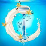 Жіночий бритвений станок Gillette Venus ComfortGlide Vanilla Creme з 1 змінною касетою 02009, фото 4