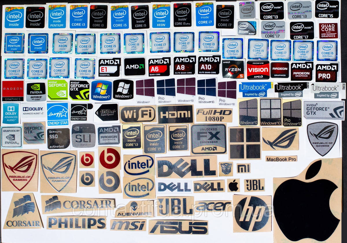Наклейка Intel Core i9 9th Gen (ID#1103448903), цена: 19 ₴, купить на ...