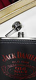 Фляга з чарками Jack Daniels Чоловічий подарунковий набір фляга зі стопками /колір чорний/, фото 5