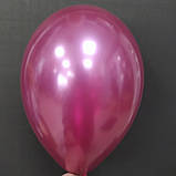Латексна кулька бордовий металік 10 "/ 52 / 26см Burgundy Gemar, фото 2