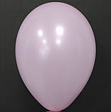 Латексна кулька пастель світло-рожевий 10" / 57/ 26см Pink Gemar, фото 3