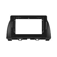 Переходная рамка 10.1" Lesko для автомобиля Mazda CX-5 2012-2017 6 2012-2015 (TK 0137) 6568 Black "Kg"