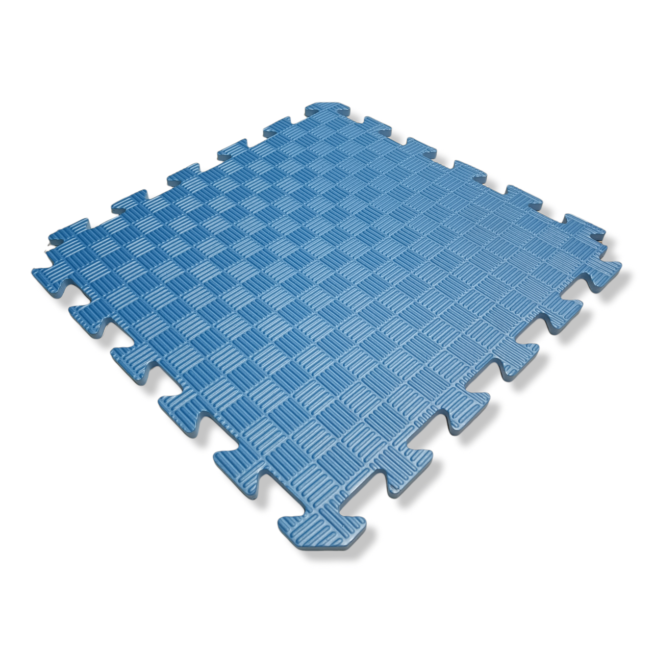 Дитячий килимок-пазл 500×500×12 мм синій