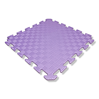 Детский коврик-пазл 500×500×12 мм фиолетовый