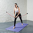 Тренувальна палка Feilishi, фітнес, еластична паличка для йоги, фото 5