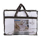 Дитяча ковдра зі штучного лебединого пуху 140х105 "Silver Swan demi" стьобана в мікрофібрі (320.52), фото 6