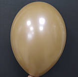 Латексна кулька пастель мокко 10 "/ 76/26 Mocha Gemar, фото 2