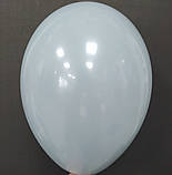 Латексна кулька пастель сірий 10" /70/ 26см Grey Gemar, фото 2