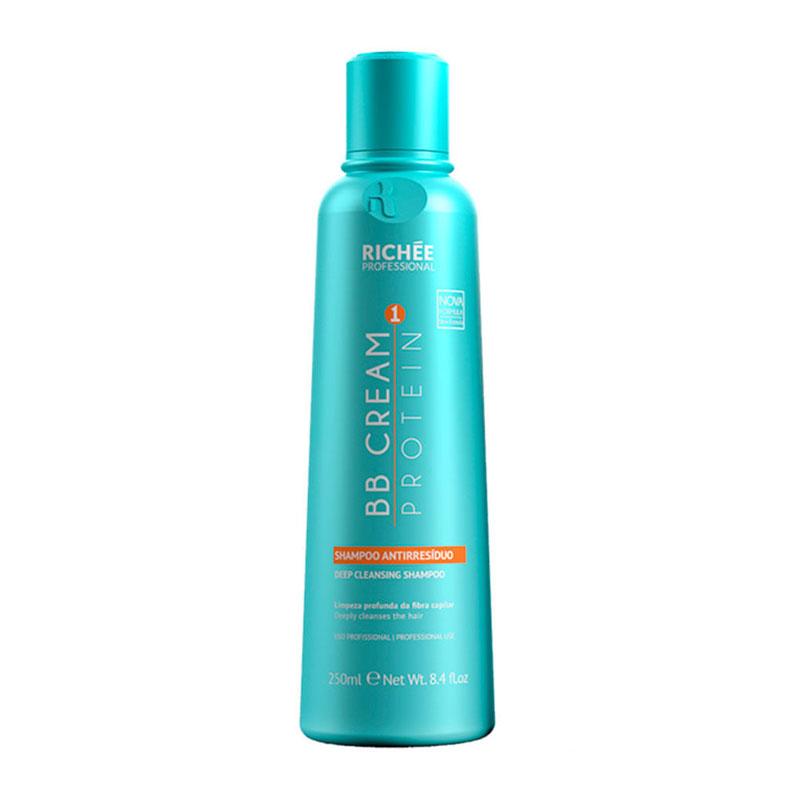 Шампунь глибокого очищення волосся Richée Liso BB Cream Shampoo Antirresíduos 1000 мл