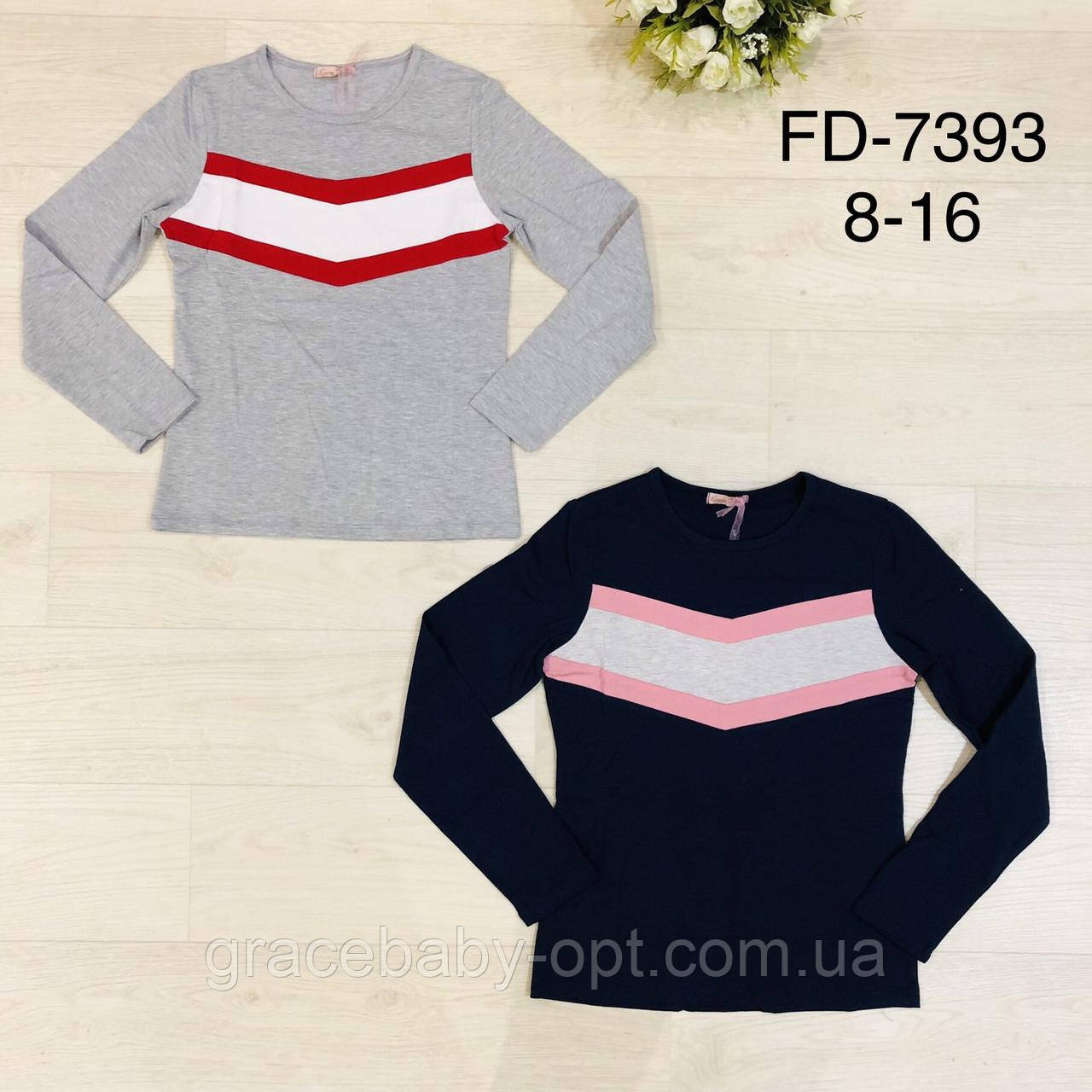 Реглан з легким начосом для дівчат оптом, F&D, 8-16 років, № FD7393